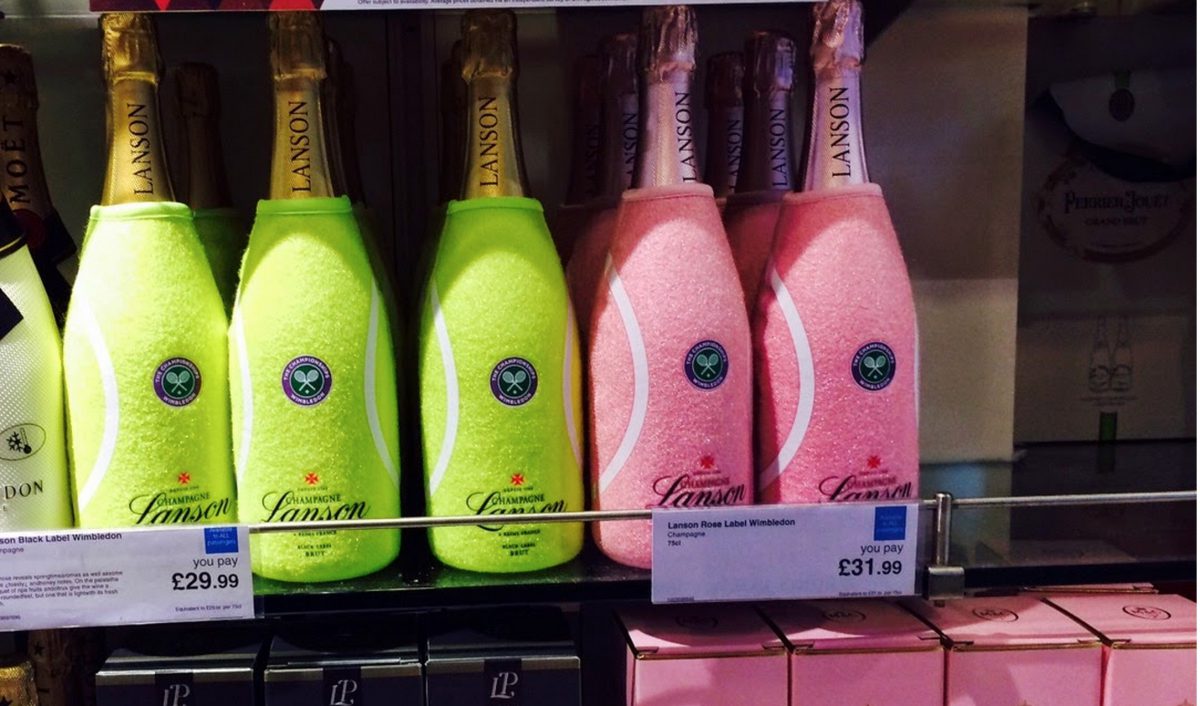 Lanson is the Official Champagne of Wimbledon