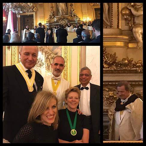 Press Release: Toronto-based award-winning author Liz Palmer named a Dame Chevalier in the Ordre Des Coteaux De Champagne, Paris