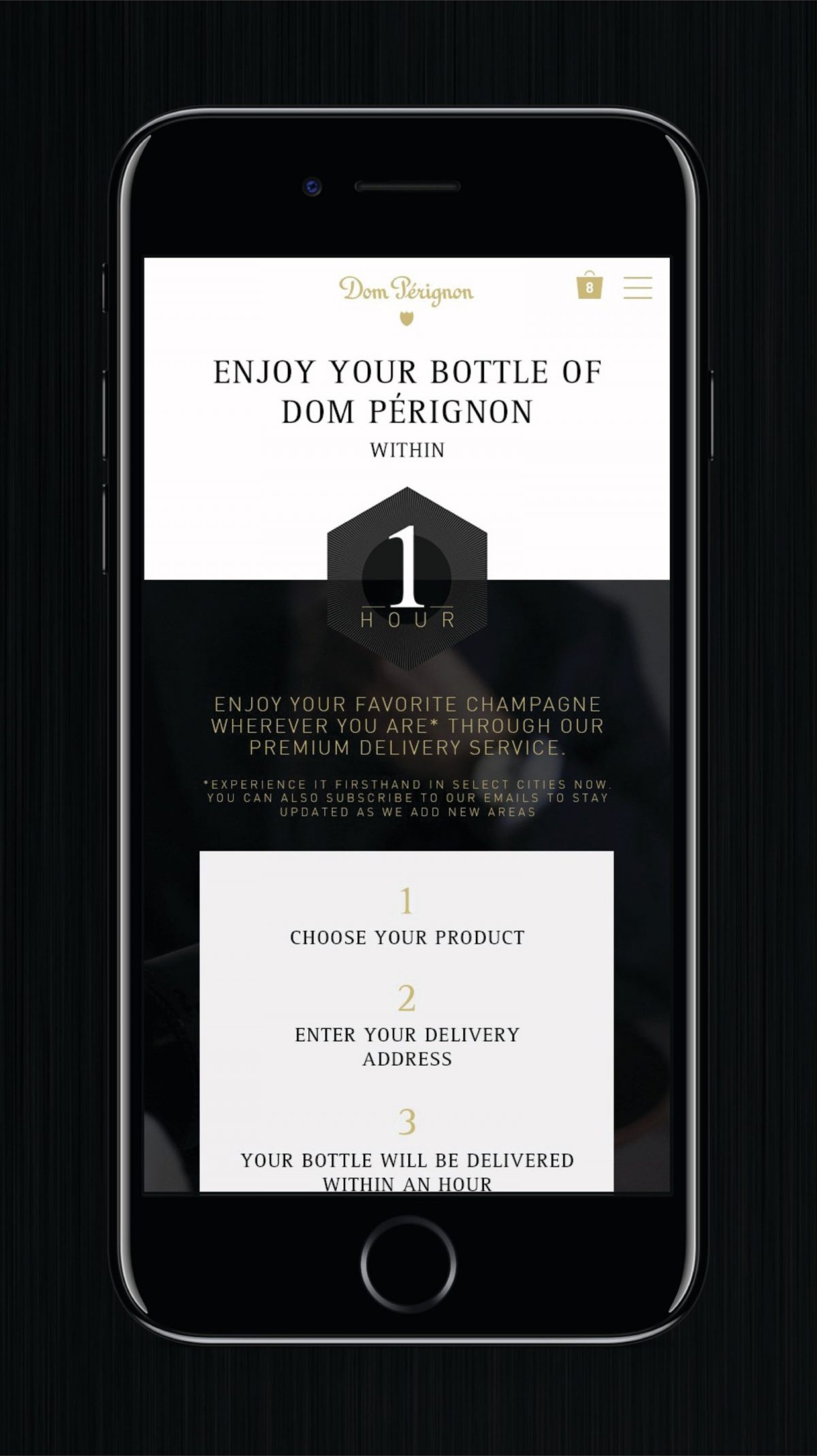 Champagne-Lovers: Dom Pérignon Has Now Launched an On-Demand Delivery Service