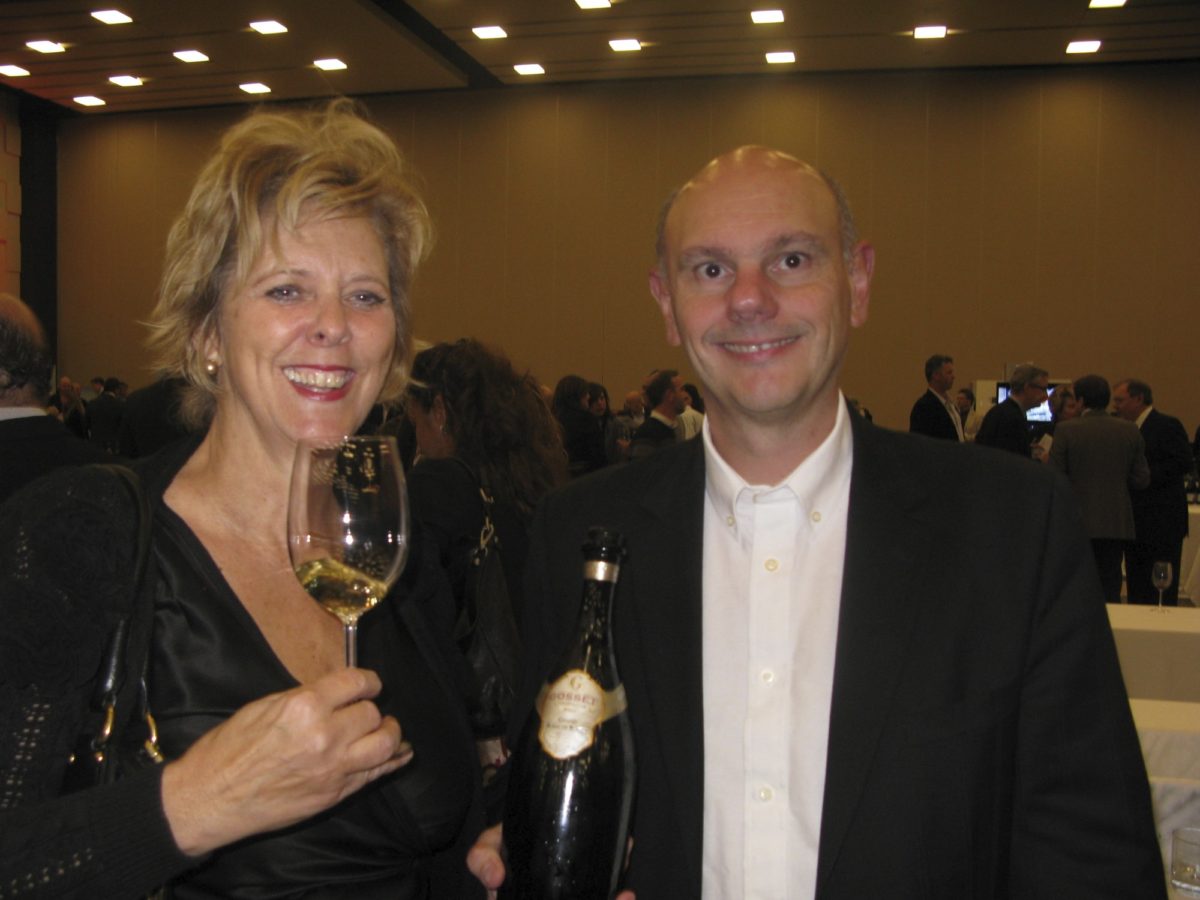 Halpern Portfolio Wine Tasting October 27: Champagne Gosset tasting with Philippe Manfredini