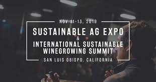 The International Sustainable Wine Growing Summit is coming to San Luis Obispo, California on November 11-13, 2019