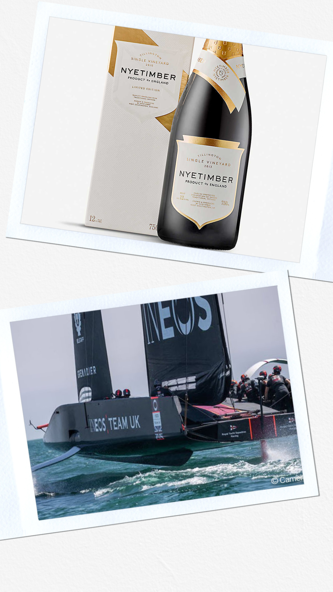 Nyetimber announces America’s Cup partnership with INEOS Britannia